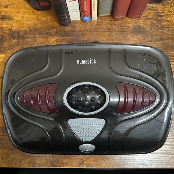 Homedics Black and Red Foot Massager - Picture 3 of 4